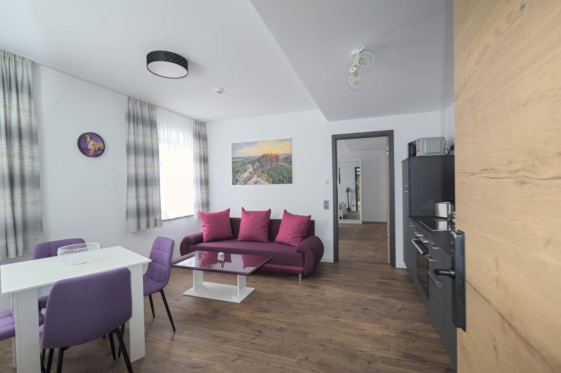 Appartamento Ferienquartier- Forsthaus Bad Gottleuba Esterno foto