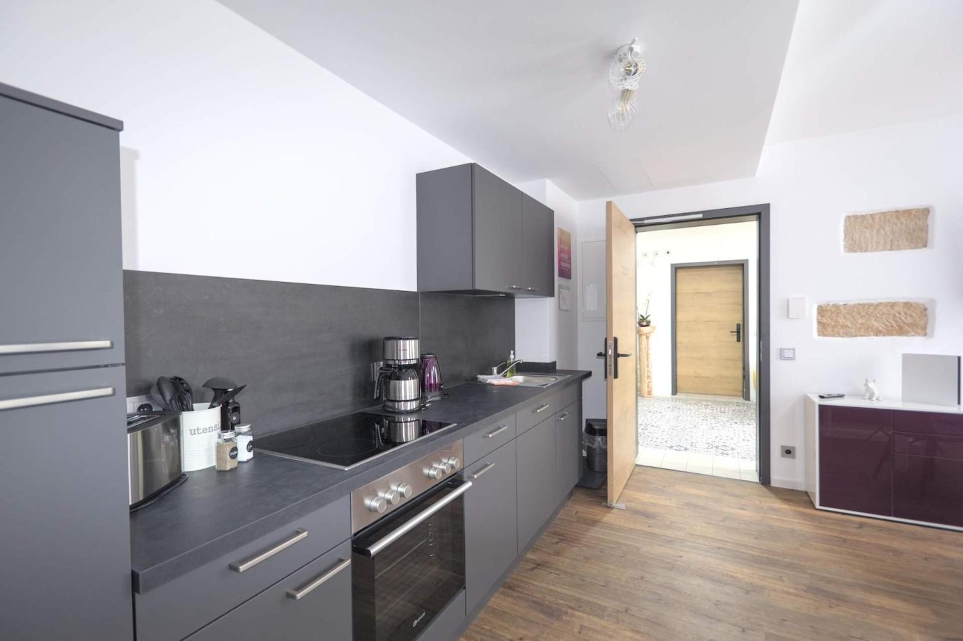 Appartamento Ferienquartier- Forsthaus Bad Gottleuba Esterno foto